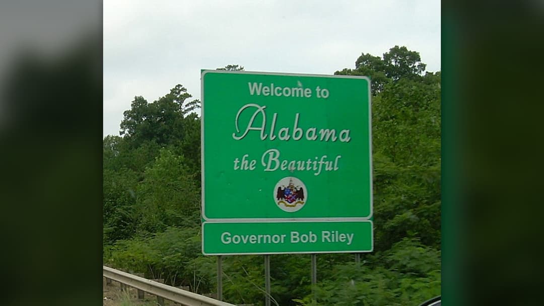 2. Driving While Blindfolded (Alabama)
