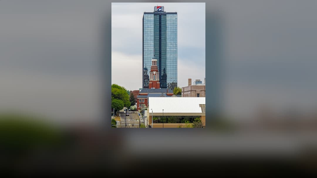 Urban skyline of Knoxville, Tennessee where the Job Corps center was situated.