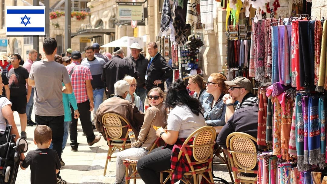 2. Israel (3,895 Calories Per Day)