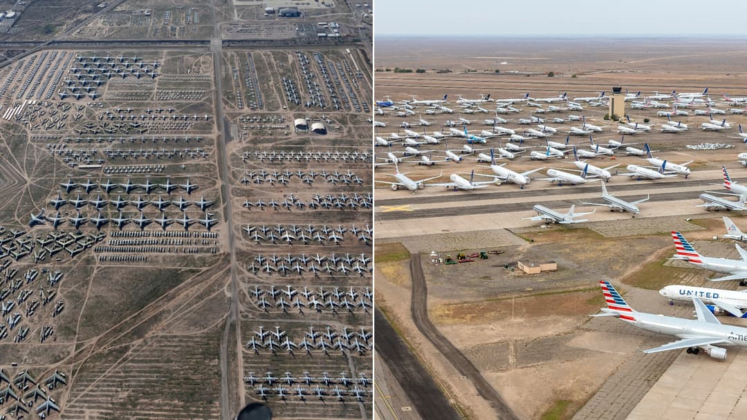 The 15 Largest Aircraft Graveyards in the World, Ranked