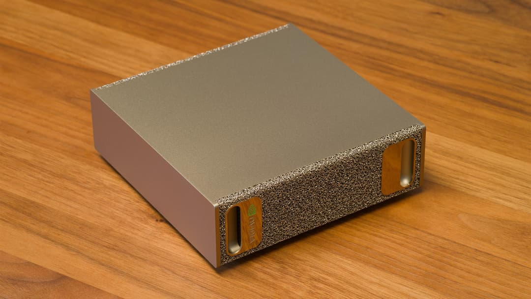 NVIDIA DGX Spark compact artificial intelligence supercomputer hardware unit
