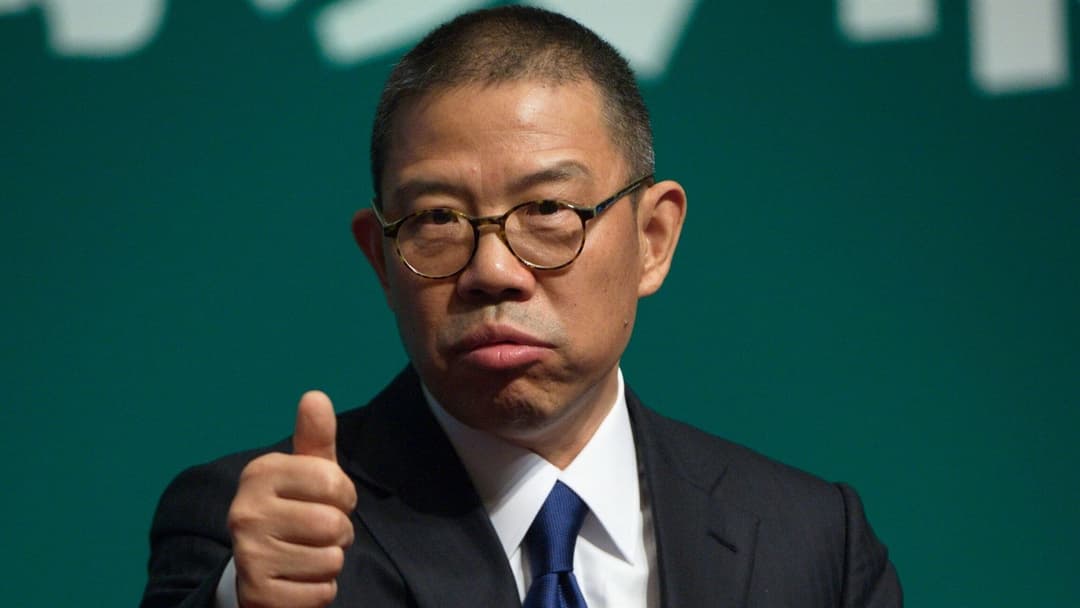 Portrait of Nongfu Spring founder and chairman Zhong Shanshan