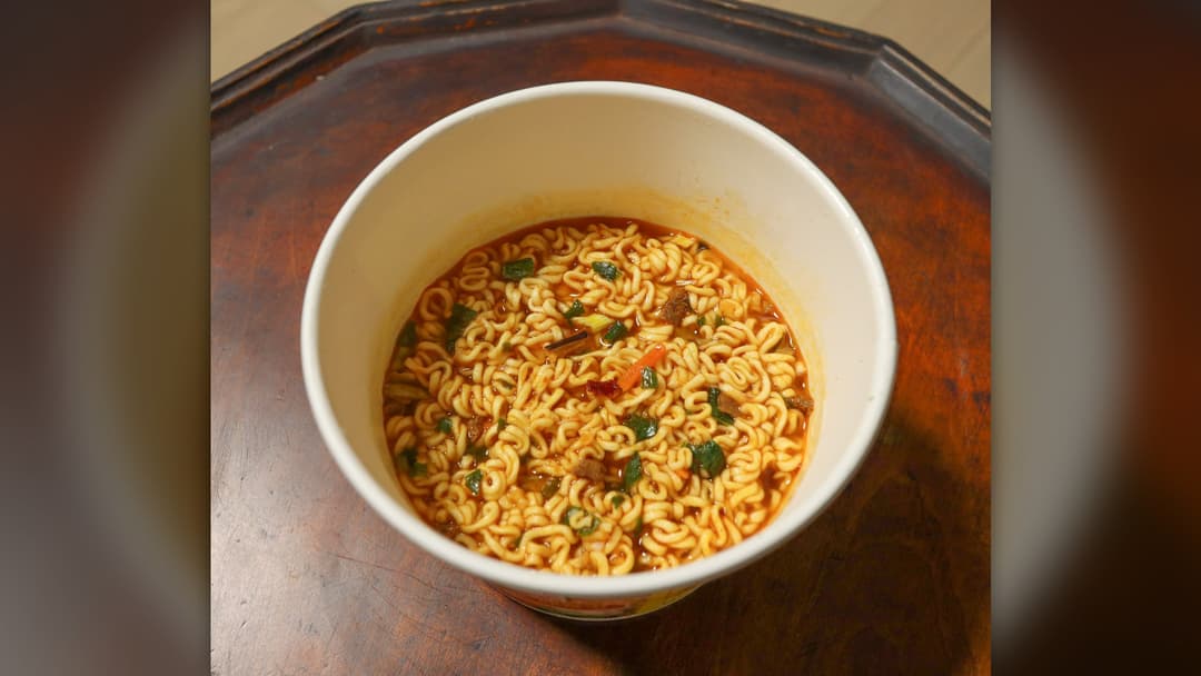 9. Instant Ramen With Flavor Packets