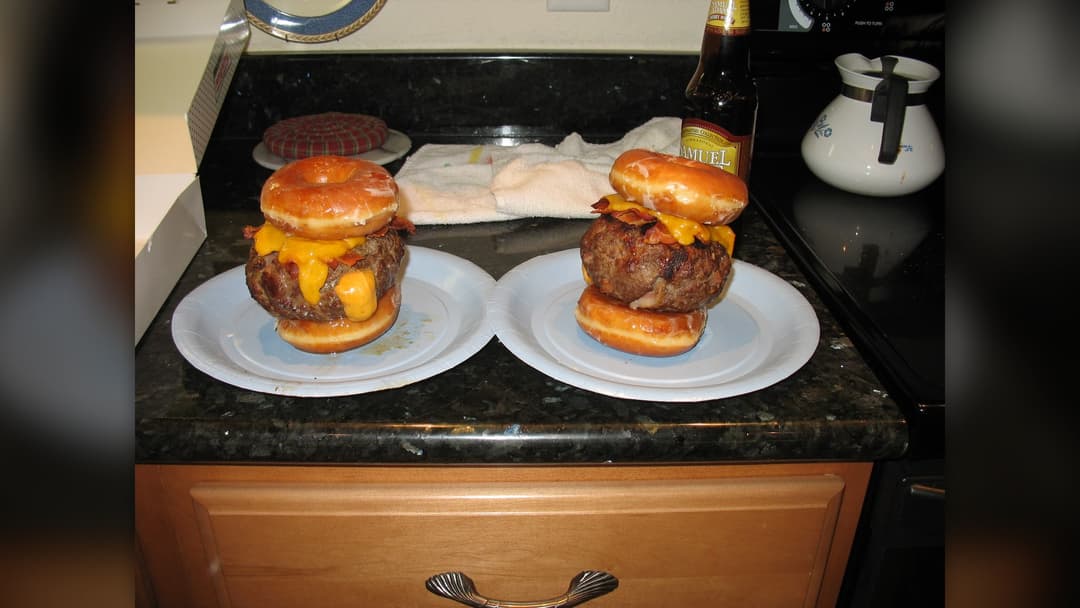 6. Luther Burger On A Glazed Doughnut
