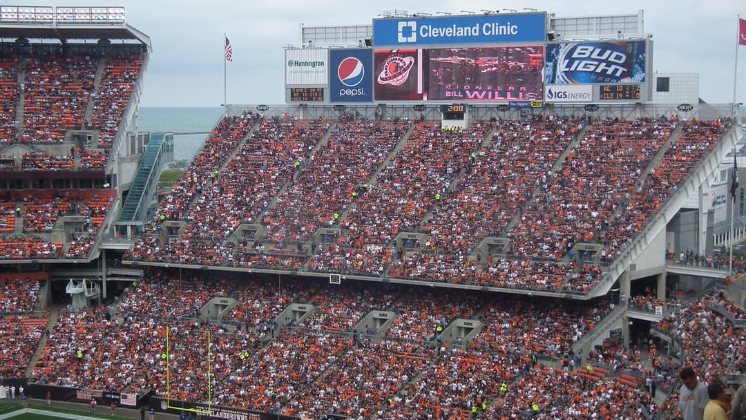 10. 1981 Raiders At Browns (1 Degree)