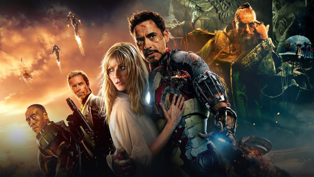 Tony Stark's Iron Legion armors in Marvel Studios' Iron Man 3.