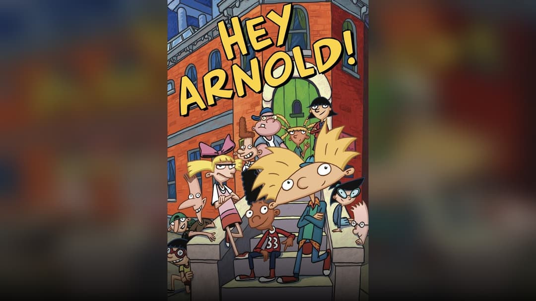 Original animation artwork for Hey Arnold! celebrating iconic cartoon history.
