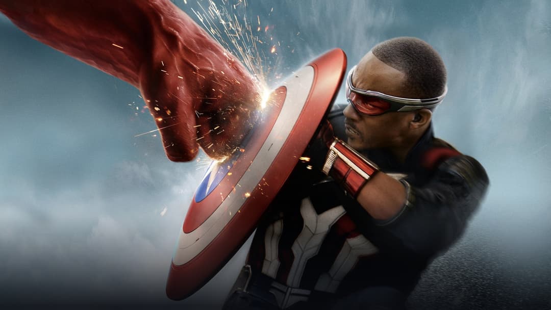 Sam Wilson as Captain America in Marvel Studios' Captain America: Brave New World.