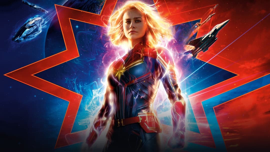 Brie Larson as Carol Danvers in Marvel Studios' Captain Marvel.
