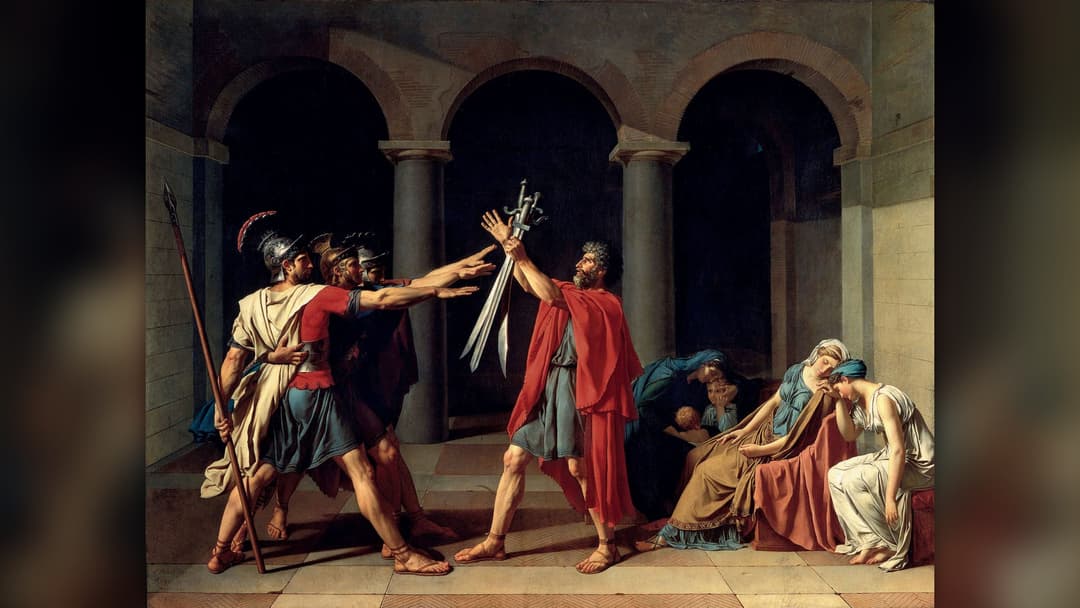 17. Jacques-Louis David: The Oath Of The Horatii