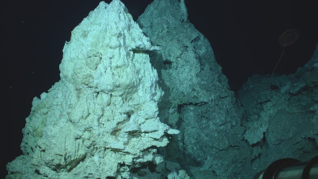 2. The 200-Foot White Chimneys Of The Lost City Hydrothermal Field