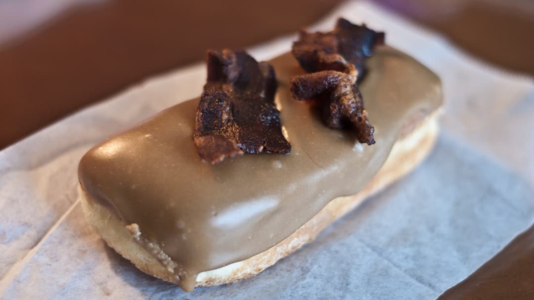 5. Bacon And Maple Glazed Doughnut