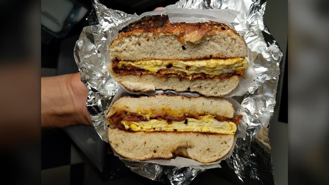 11. Bacon Egg And Cheese Bagels