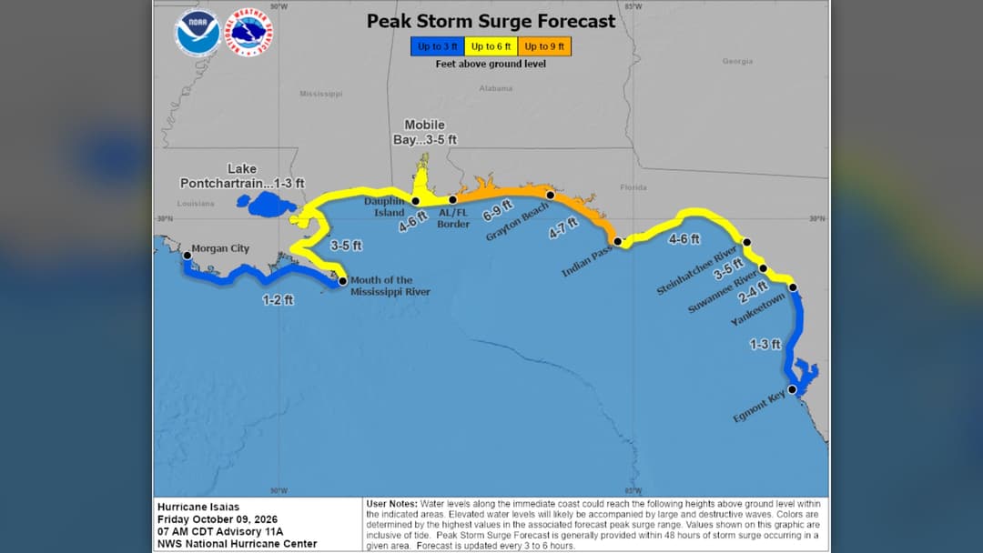 Life-Threatening 7-Foot Storm Surge