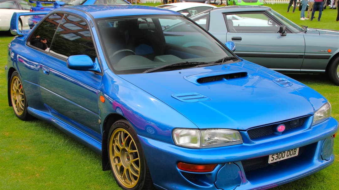 8. 1998 Subaru Impreza 22B STi