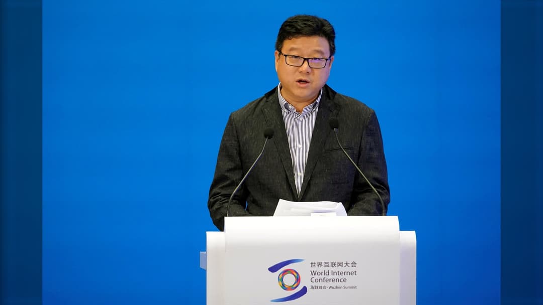 Portrait of NetEase founder and CEO William Ding