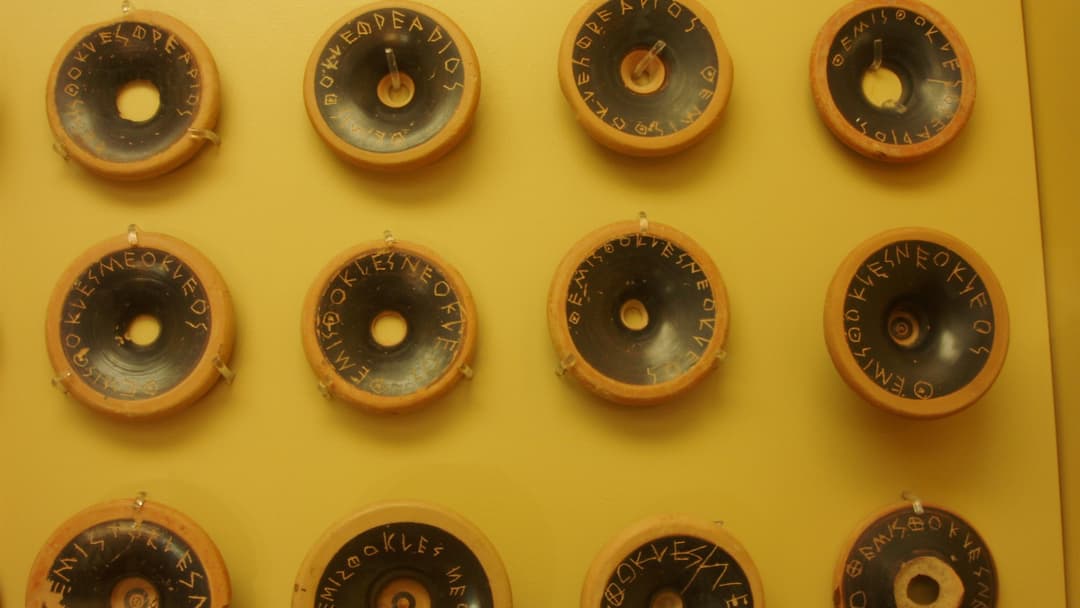 3. Ancient Athens (Banishing Politicians For Ten Years On Broken Pottery)
